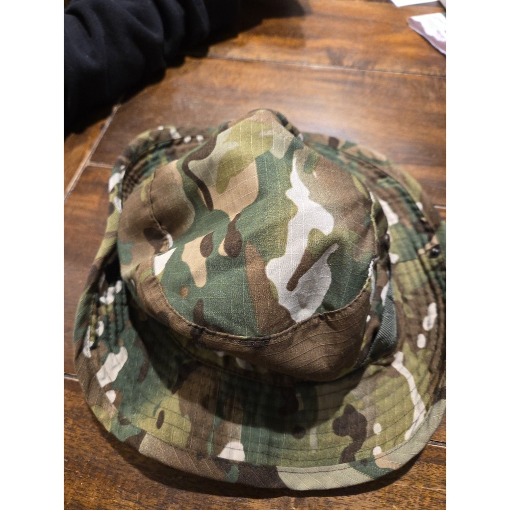 Army Military Boonie Fishing Hunting Army Bucket Jungle Cotton Cap Hat Size L‎